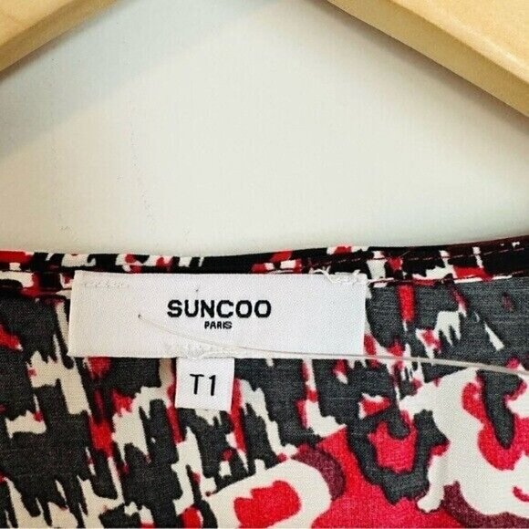 Suncoo Robe Chapel Wrap Dress Size Small - Picture 6 of 12